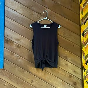 J. Crew Tie-Front Tank